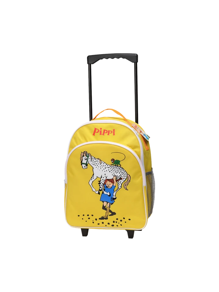 Rullväska Pippi Långstrump, Gul