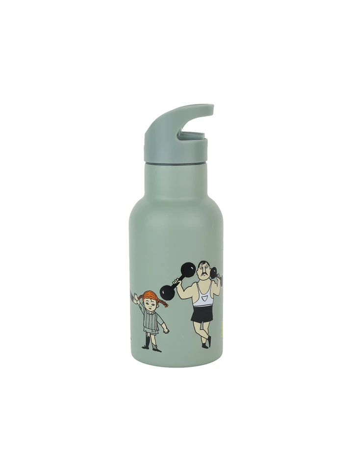 Pippi Circus, Water Bottle, green