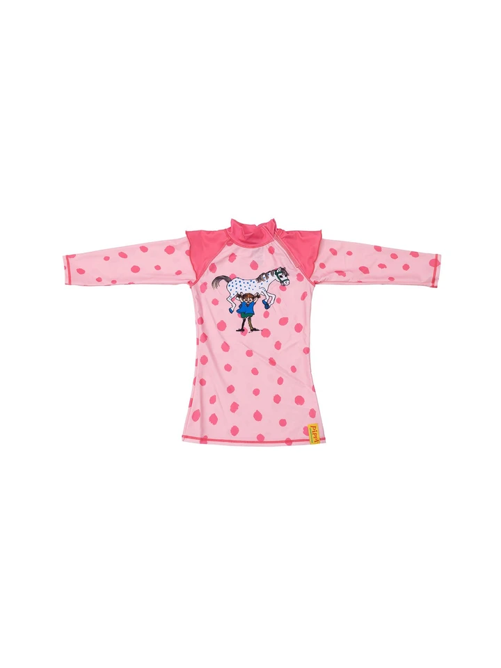 UV-Shirt Pippi Longstocking - Pink