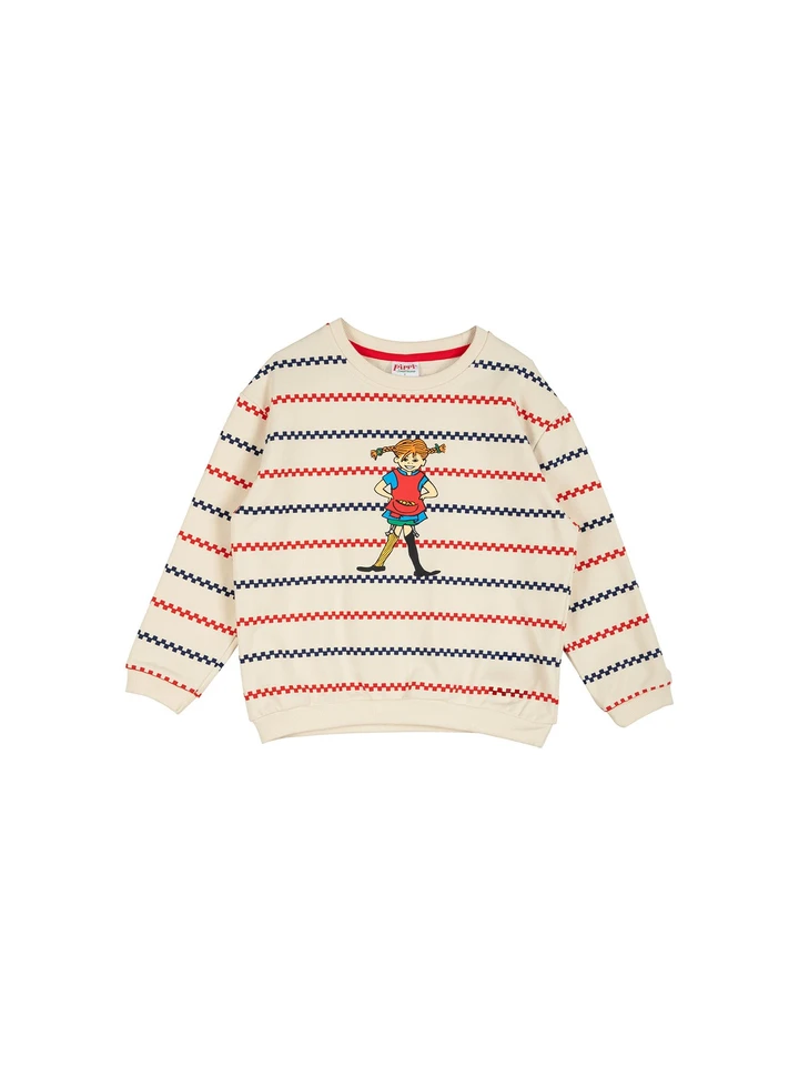 Tröja Pippi Långstrump - randig