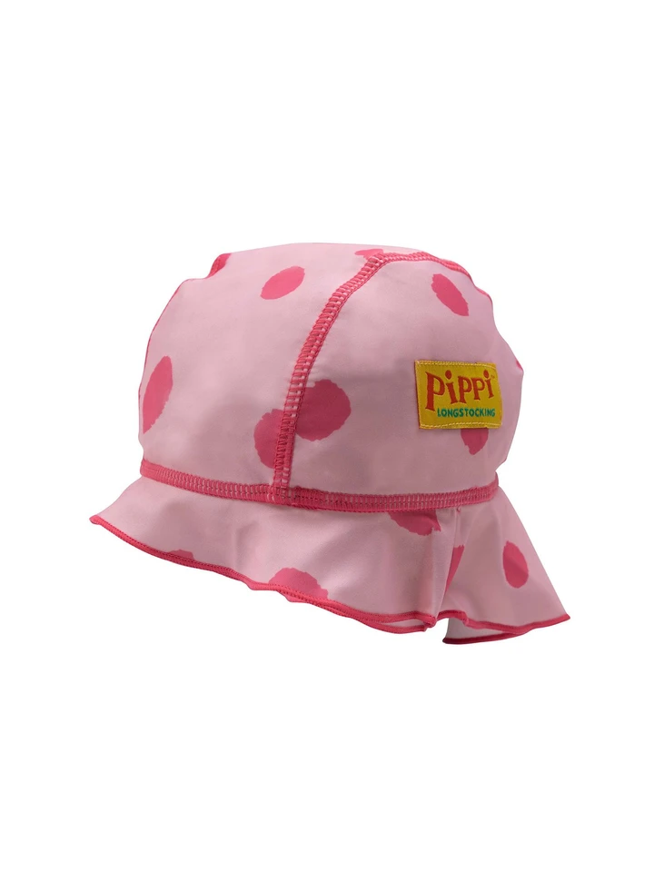 UV-hatt Pippi Långstrump - rosa