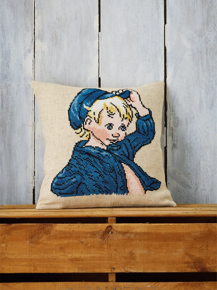 Embroidery set Pillowcase - Emil in Lönneberga