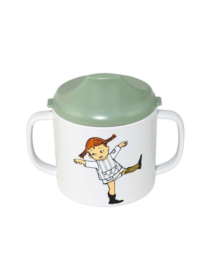 Pipmugg PIppi Långstrump - Grön