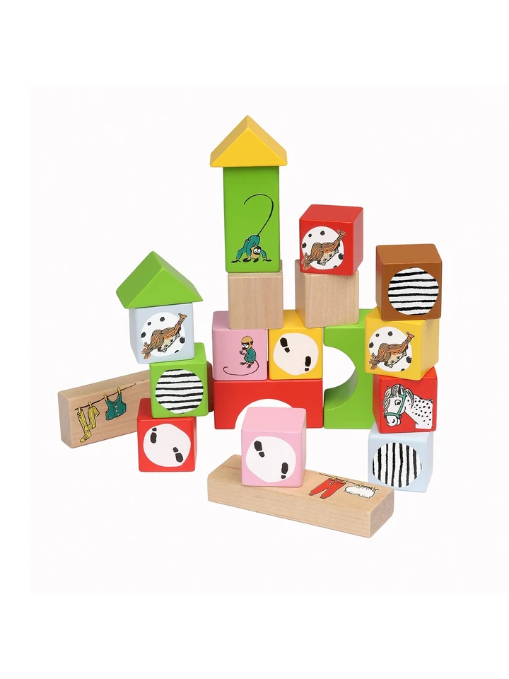 Pippi Longstocking Building Blocks - 30 pcs