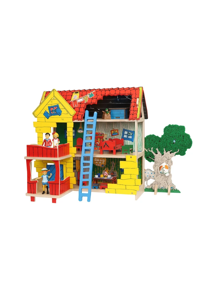 Pippi Longstocking Dollhouse Villa Villekulla