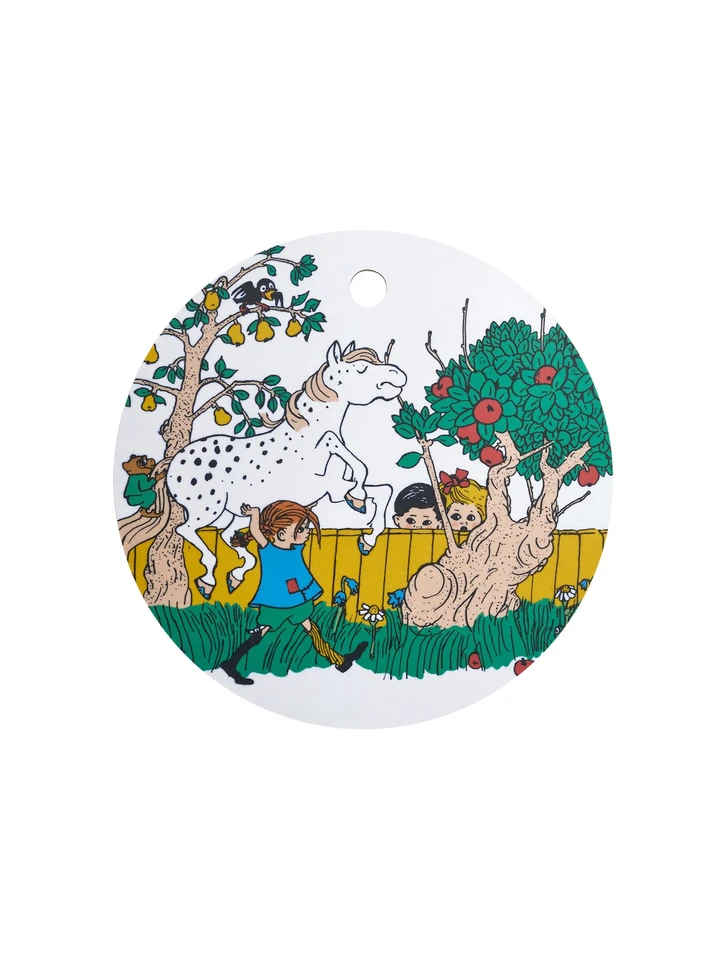 Pippi Långstrump och Lilla Gubben underlägg och Bricka