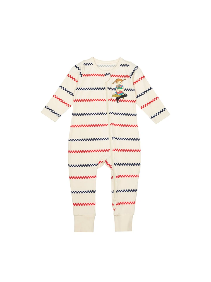 Schlafanzug Pippi Langstrumpf-Streifen - Baby