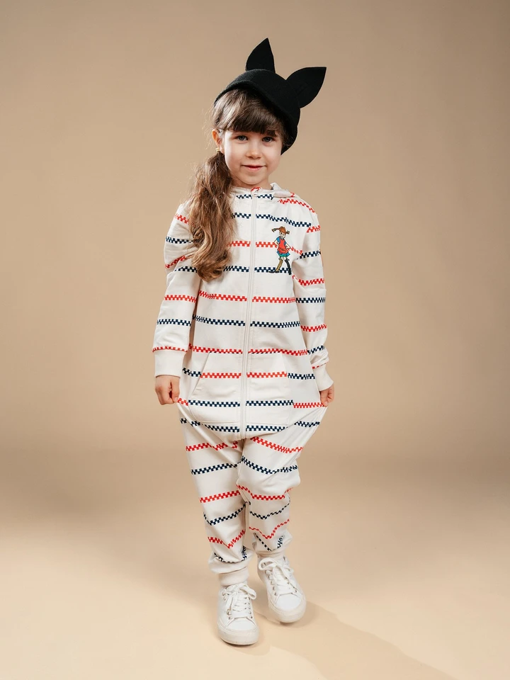Pippi Långstrump Jumpsuit Rutrandig - Barn