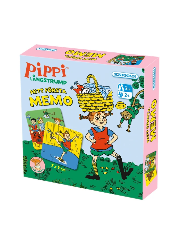 Mitt första memo Pippi Långstrump