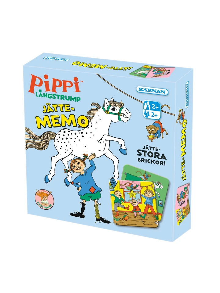 Giant memory Pippi Longstocking