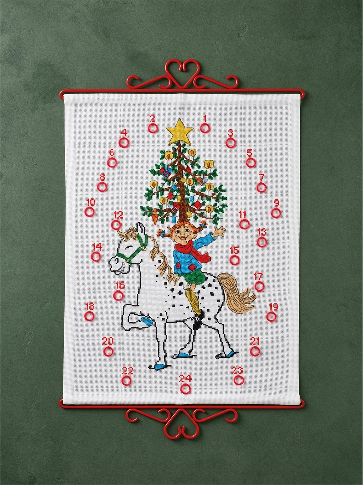 DIY Stick-Set Adventskalender - Pippi und Kleiner Onkel