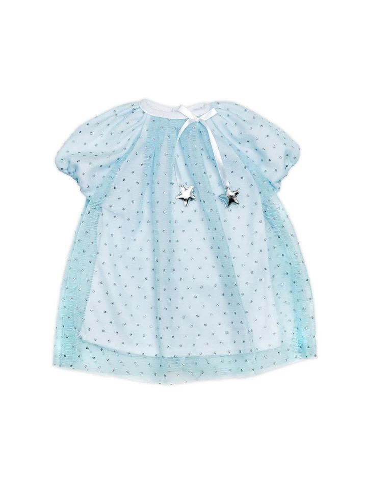 Skrållan Party Dress Blue - 45 cm