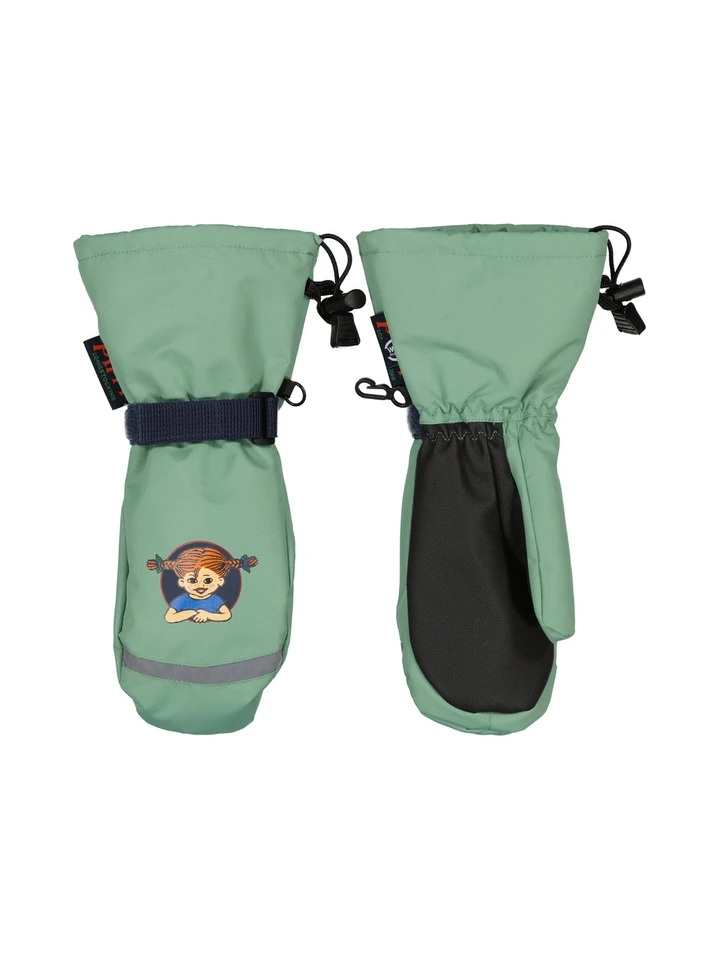 Handschuhe Pippi Langstrumpf - Grün