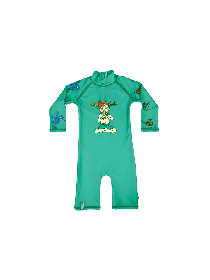 Pippi Langstrumpf UV-Anzug Südsee – Grün
