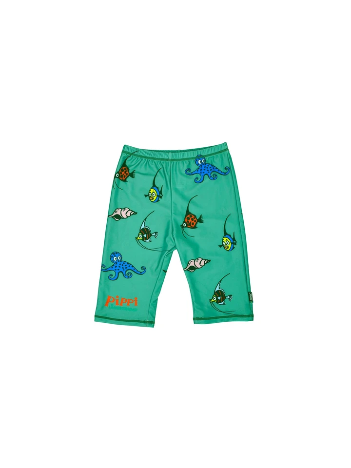 Pippi Langstrumpf UV-Shorts Südsee – Grün