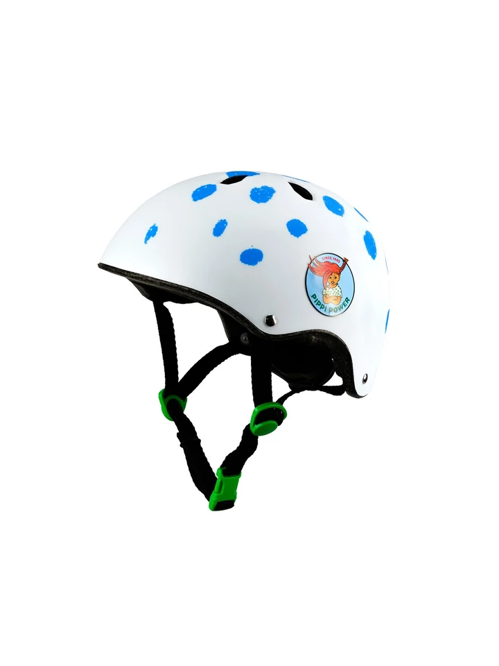 Pippi Longstocking Skate Helmet 2–10 Years – Dots