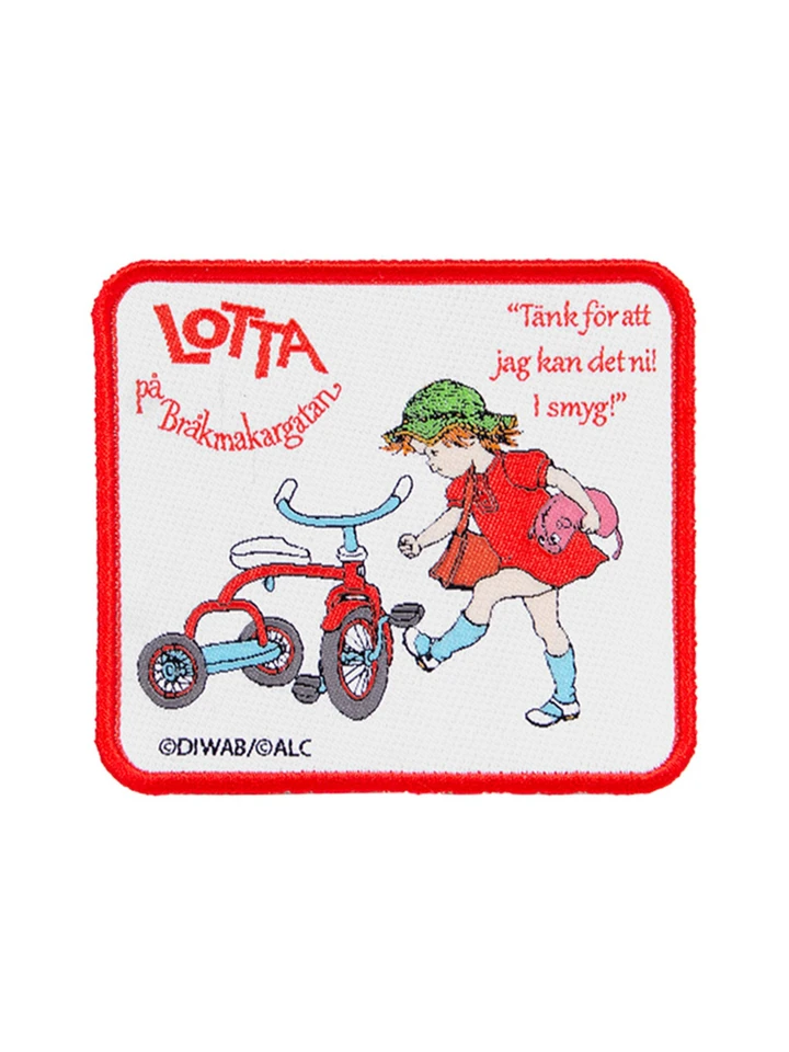 Stickerei-Patch Lotta aus der Krachmacherstraße - 12 x 15 cm