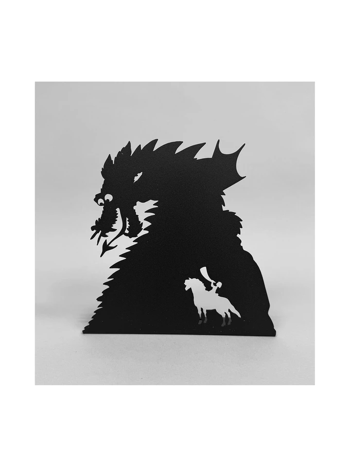 The Brothers Lionheart Metal Silhouette – Black