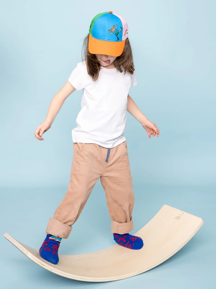 Pippi and Mr. Nilsson Cap for Children - Multicolour