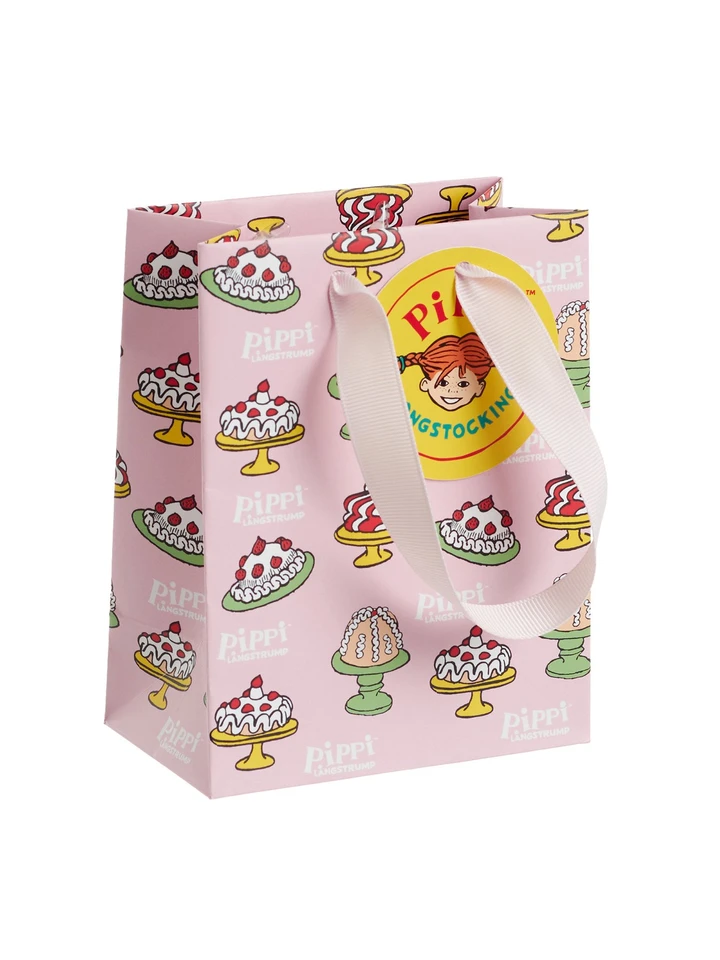 Pippi Longstocking Gift Bag Cake Pink – Small