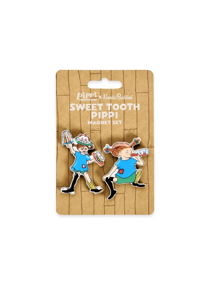 Figurenmagnete Pippi Torten und Limonade - 2er-Set