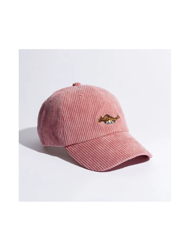 Cap Pippi Peekaboo Corduroy Adults - Pink