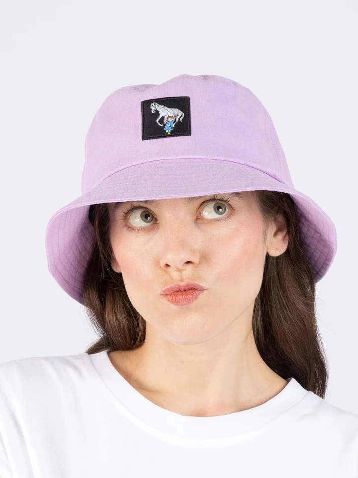 Bucket hat Pippi Longstocking Purple - Adult