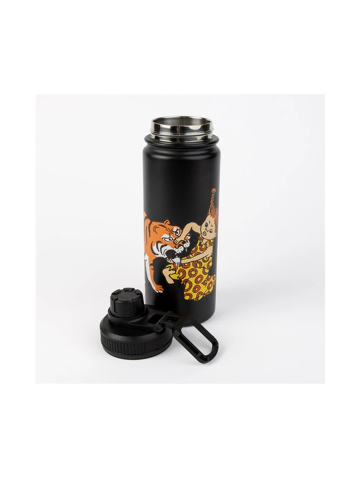 Buy Thermal Bottle Pippi Tiger - Black
