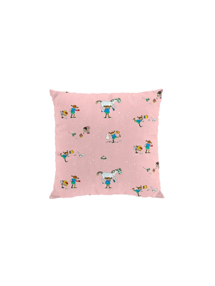 Pillowcase Pippi Longstocking with friends - Pink