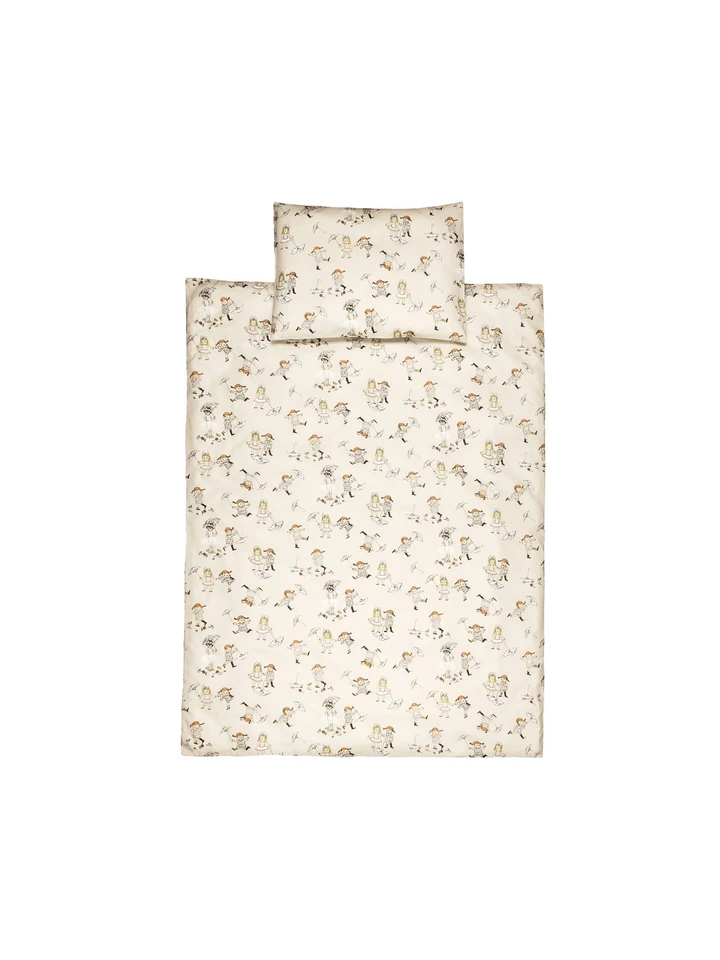 Duvet cover Pippi Longstocking - Beige