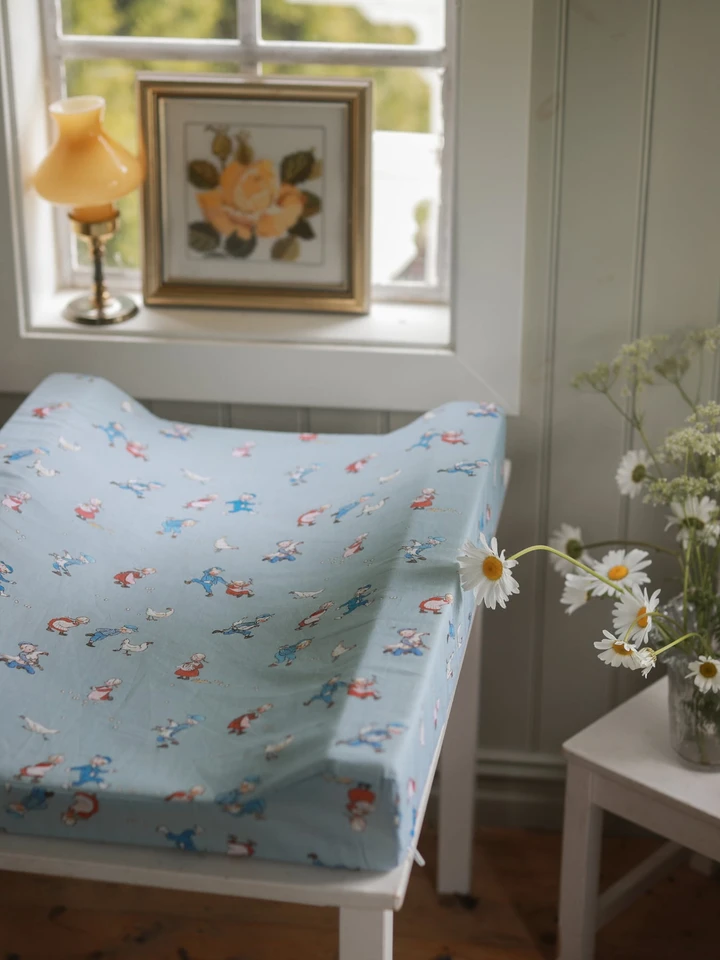 Changing mat Emil in Lönneberga - Blue