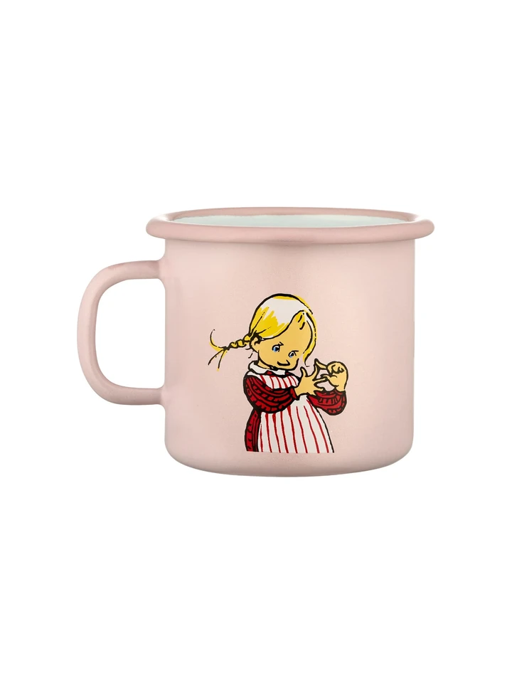 Enamel mug Emil in Lönneberga 2,5 dl  - Ida