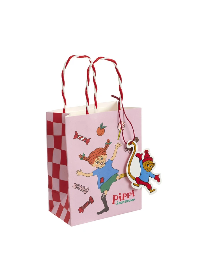 Geschenktüte Pippi Langstrumpf Klein - Rosa