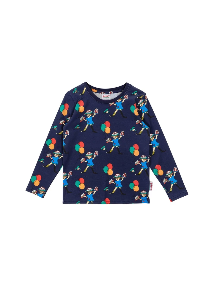 Tröja Pippi Långstrump - Blå