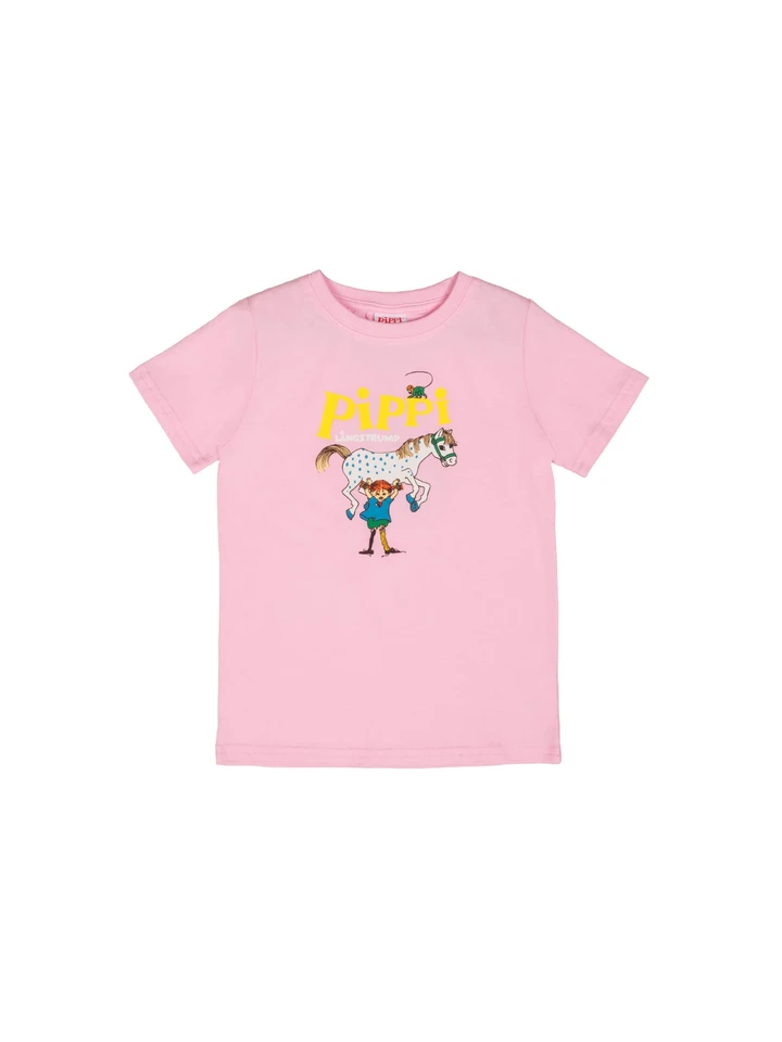 T-Shirt Pippi Langstrumpf – Rosa