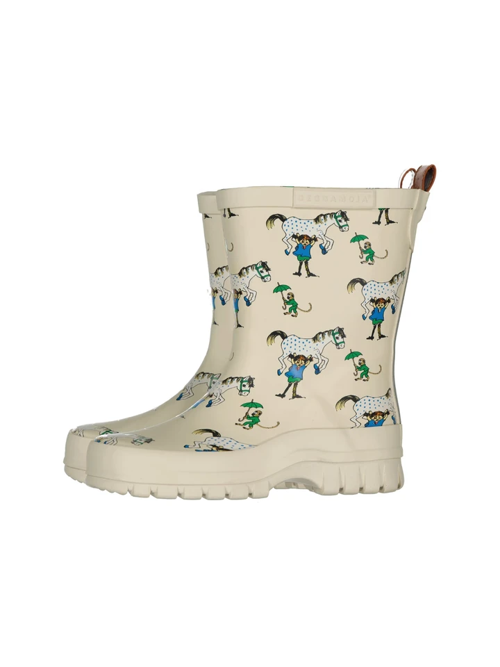 Gummistiefel Pippi Langstrumpf – Weiß