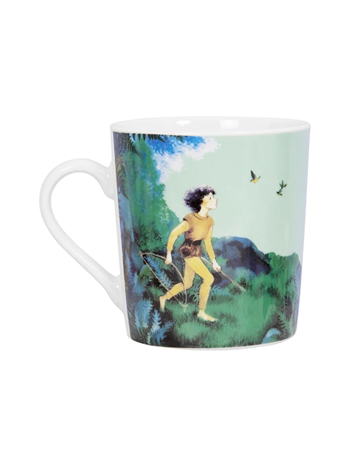 Porcelain mug Ronja, the Robber's Daughter 260 ml - Green