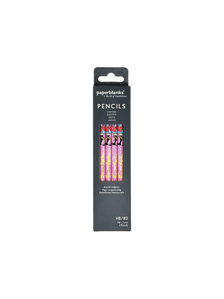 Pencils Pippi Longstocking - Pink