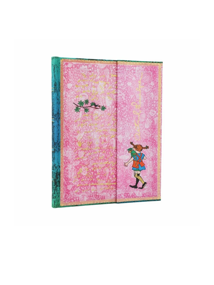 Notebook Pippi Longstocking 18x12,5 cm - Pink