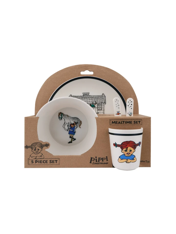 Kinderservice Pippi Langstrumpf RPET – 5 Teile