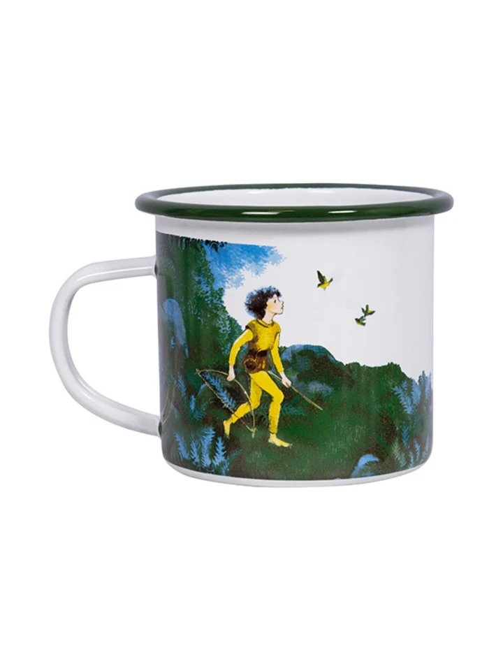 Enamel mug Ronja, the Robber's Daughter 3,5 dl