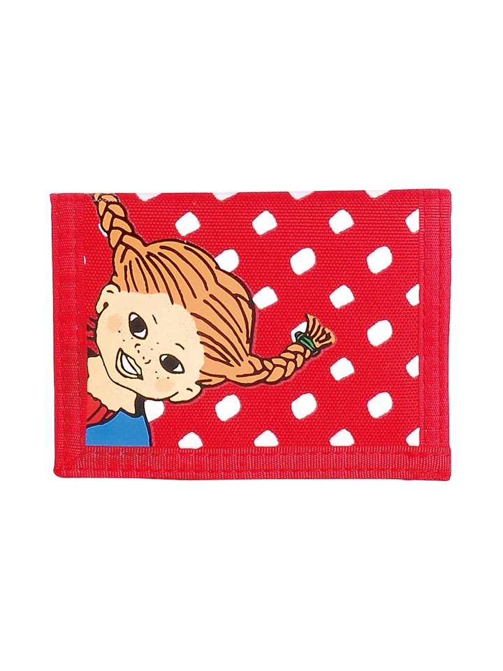 Wallet Pippi Longstocking Red