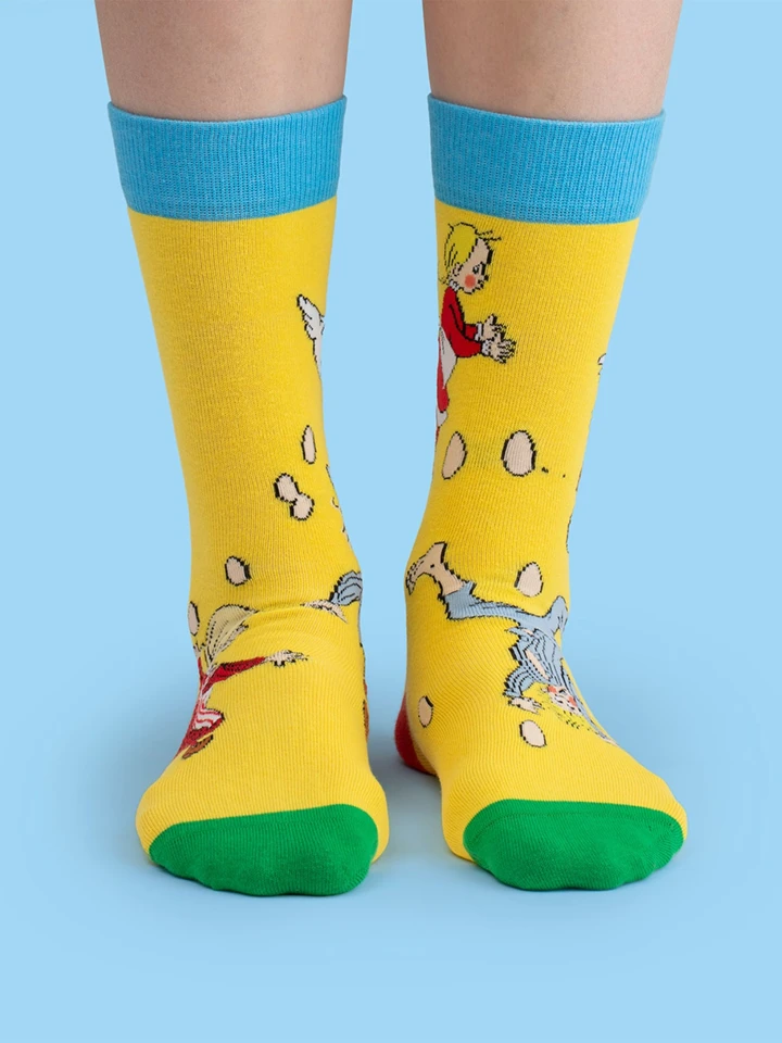 Socks Emil and Ida looking for eggs - Kids