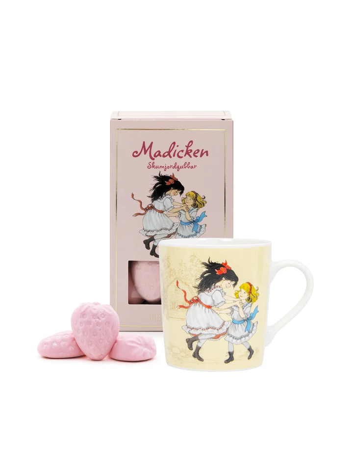 Presentkit Madicken med mugg och godis