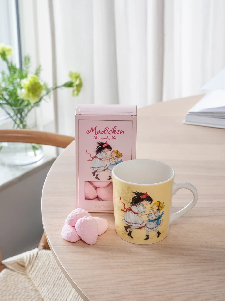 Presentkit Madicken med mugg och godis