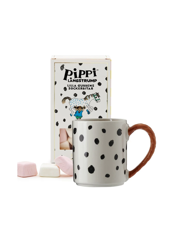 Presentkit Mugg & Godis - Pippi Långstrump - Lilla Gubben