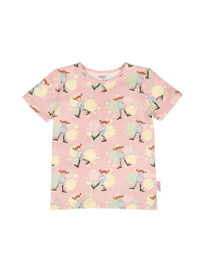 T-shirt Pippi Longstocking Funny - Pink