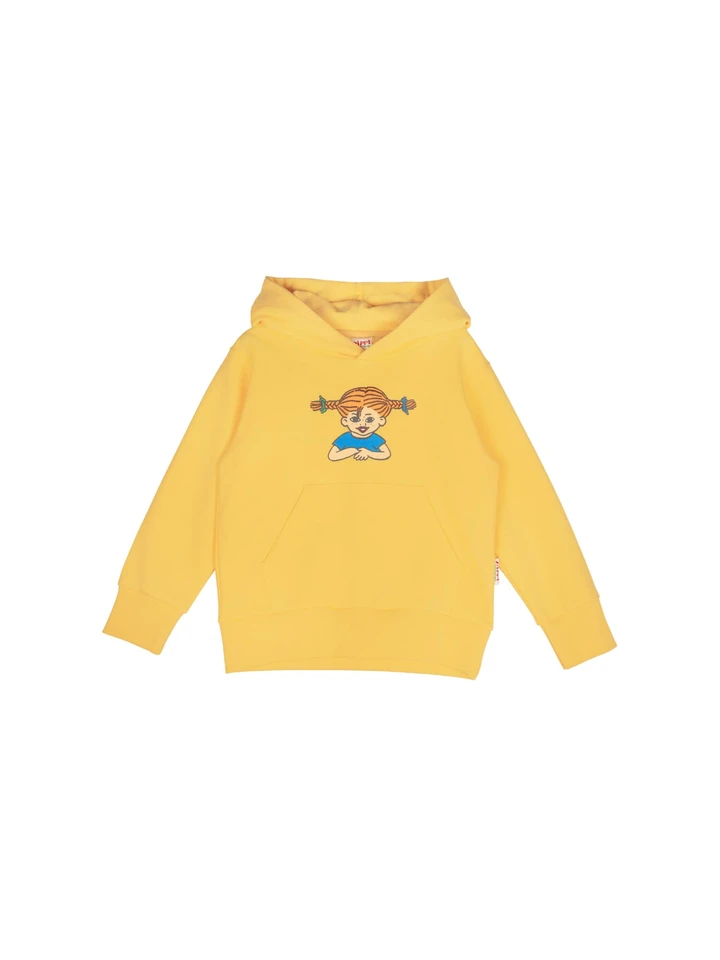 Hoodie Pippi Långstrump - Gul