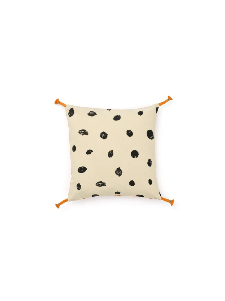 Kuddfodral Pippi Långstrump Fräknar & flätor 50x50cm