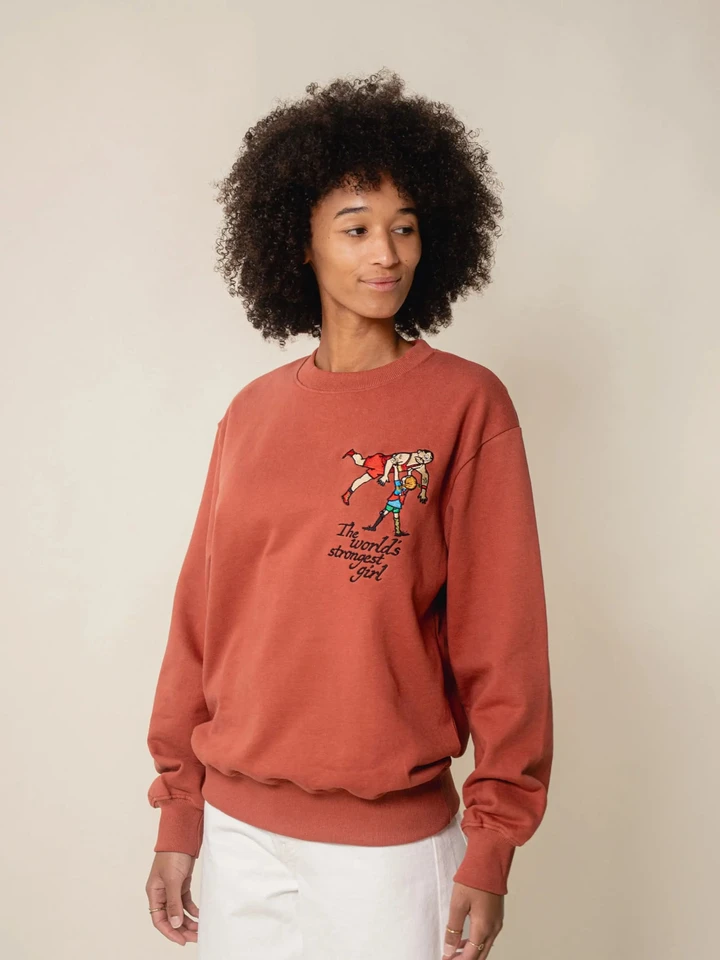 Sweater Pippi Longstocking The World's Strongest Girl - Adult